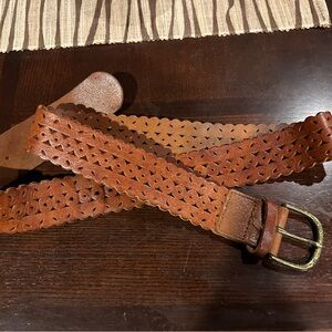 Full-Grain Leather J Crew Belt